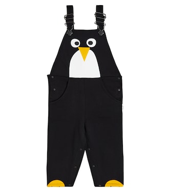 Baby penguin cotton overalls | Stella McCartney Kids