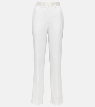 Pantalones rectos de tiro alto | Victoria Beckham