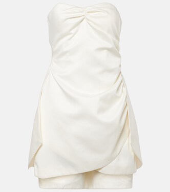 Bridal strapless minidress | Rotate