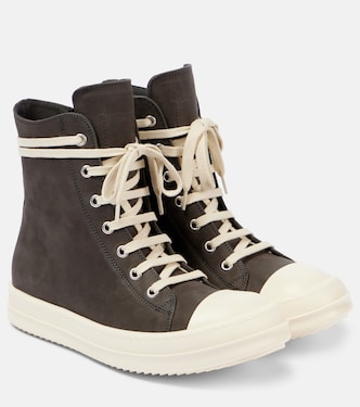 Geobasket suede high-top sneakers | Rick Owens