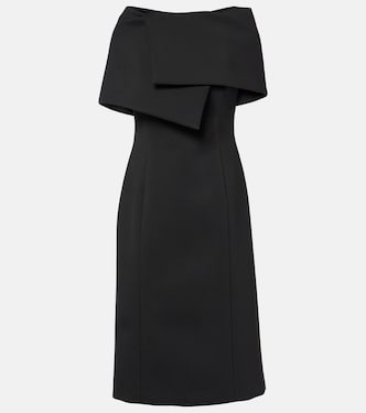Draped cocktail dress | Oscar de la Renta