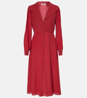 Midikleid aus Seide | Alessandra Rich