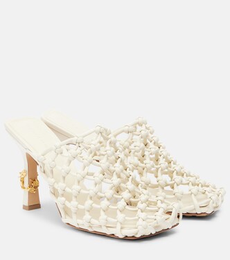 Riva 90 woven leather mules | Bottega Veneta
