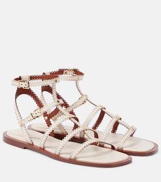 Goldie leather sandals | Zimmermann