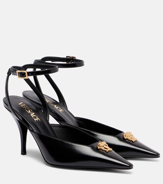 Pumps La Medusa 85 aus Leder | Versace