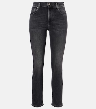 Cropped Mid-Rise Slim Jeans | AG Jeans