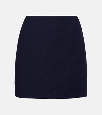 Jeanette virgin wool miniskirt | Tove