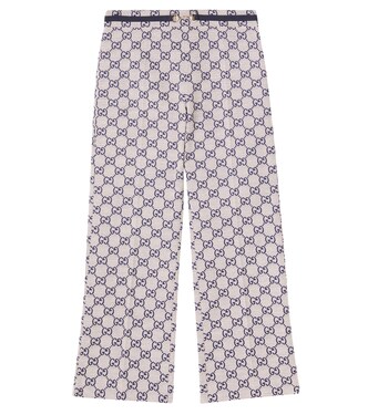 GG jacquard straight pants | Gucci Kids