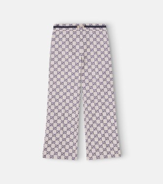 GG jacquard straight pants | Gucci Kids