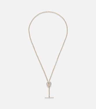 Halskette aus 14kt Gelbgold (585/1000) mit Diamanten | Stone and Strand