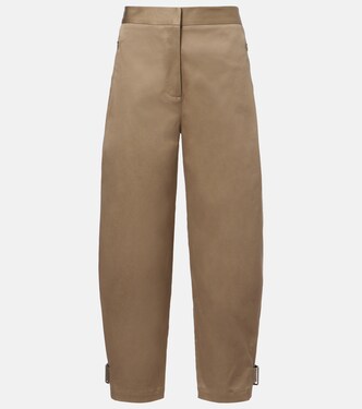 Serene cotton barrel-leg pants | Proenza Schouler