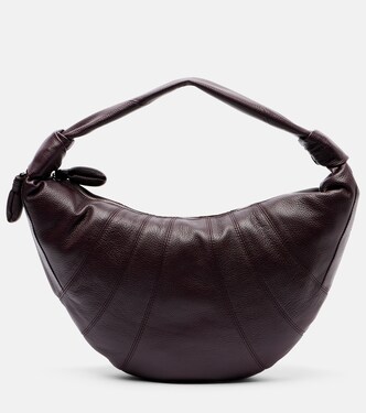 Fortune Crescent leather shoulder bag | Lemaire