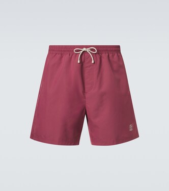 Logo swim trunks | Brunello Cucinelli
