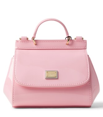 Sicily Mini patent leather tote bag | Dolce&Gabbana Kids