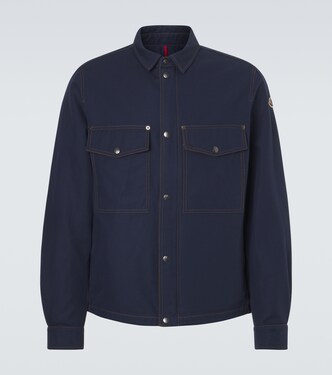 Cotton and linen field jacket | Moncler