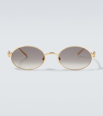 Clash De Cartier oval sunglasses | Cartier Eyewear Collection