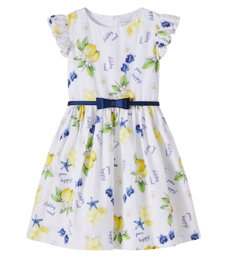 Robe imprimée en coton | Monnalisa