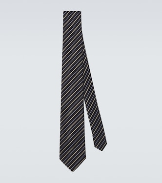Krawatte aus Seiden-Jacquard | Charvet
