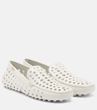 Gommino perforated leather loafers | Tod's