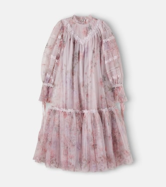 Vestido de tul floral con encaje | Petite Amalie
