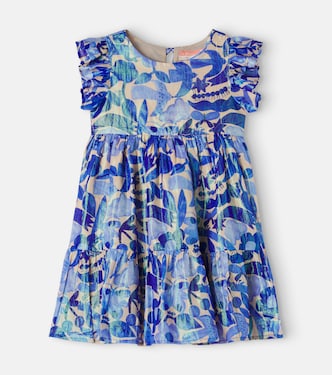 Floral cotton-blend dress | Fábula