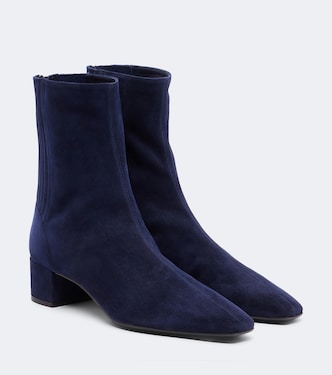 Saint Honoré suede ankle boots  | Aquazzura