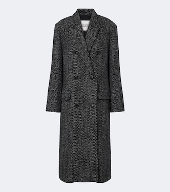 Pilda herringbone double-breasted coat | Marant Etoile