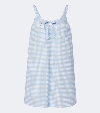 Minikleid Lila aus Baumwolle | Posse