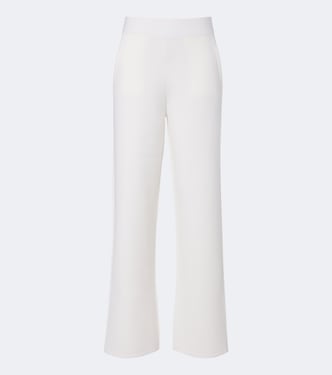 Weite Hose aus einem Wollgemisch | Max Mara
