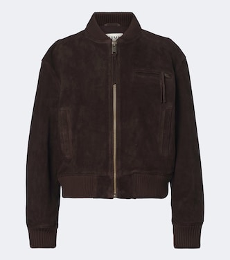 Elysia suede bomber jacket | Arma