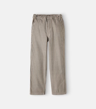 Blas striped cotton twill pants | Cozmo