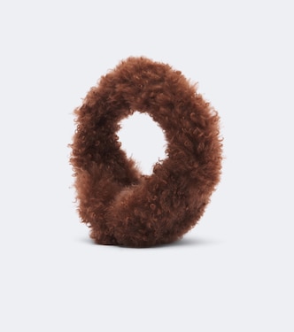 Shearling earmuffs | Yves Salomon