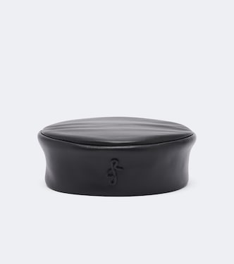 Logo leather hat | Ruslan Baginskiy