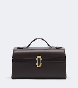 Symmetry Pochette Small leather top-handle bag | Savette