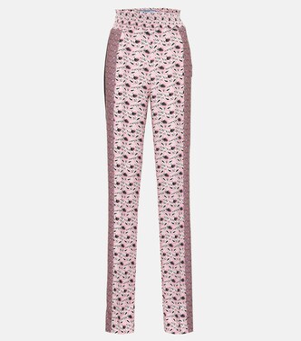 Bedruckte Hose aus Crêpe | Prada