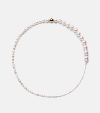 Peggy 14kt gold necklace with freshwater pearls | Sophie Bille Brahe
