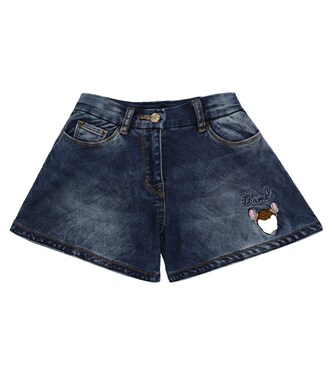 x Disney® denim shorts | Monnalisa