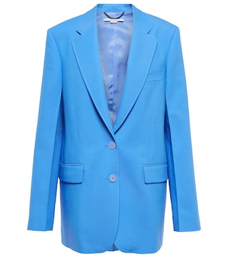 Single-breasted twill blazer | Stella McCartney