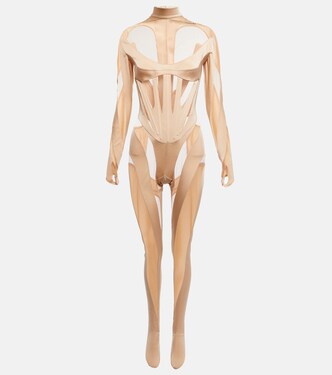 Paneled jumpsuit | Mugler