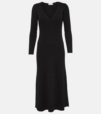 Ribbed-knit midi dress | CO