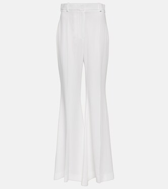 Pantalones flared de cady de tiro alto | Nina Ricci