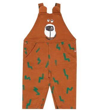 Baby printed cotton overalls | Stella McCartney Kids