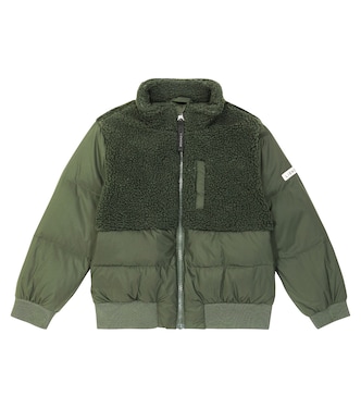 Marlin fleece-trimmed down jacket | Liewood