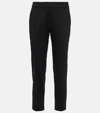 Schmale Cropped-Hose Lince aus Baumwolle | Max Mara