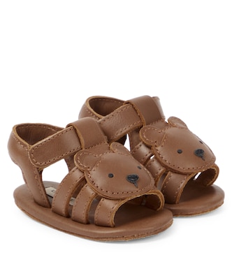 Baby Diedan Bear leather sandals | Donsje
