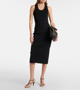 White Label Cole ribbed-knit tank dress in black - Proenza Schouler |  Mytheresa