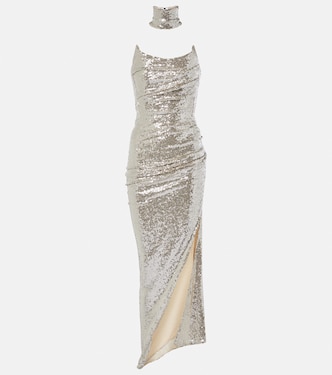 Robe longue Exhilarate à sequins | Maticevski
