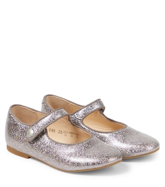 Daisy Baby glitter Mary Jane flats | Pom d'Api