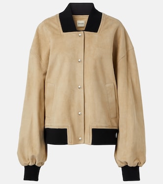 Spence suede bomber jacket | Khaite