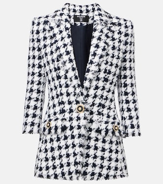 Houndstooth tweed blazer | Balmain